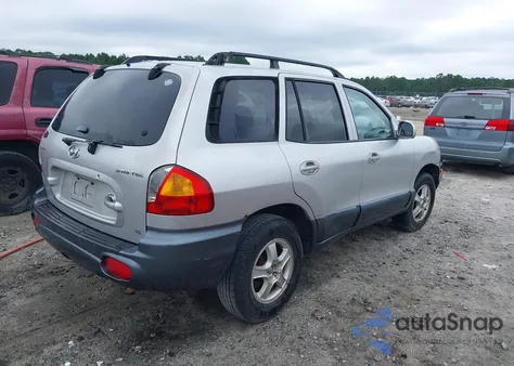2002 Hyundai Santa Fe Gls/Lx из США, поврежденный, VIN KM8SC13D92U149292